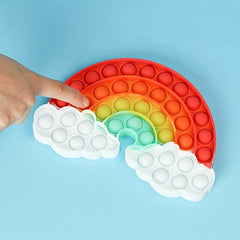 Colorful Cloud Bubble Squeeze Finger Toy