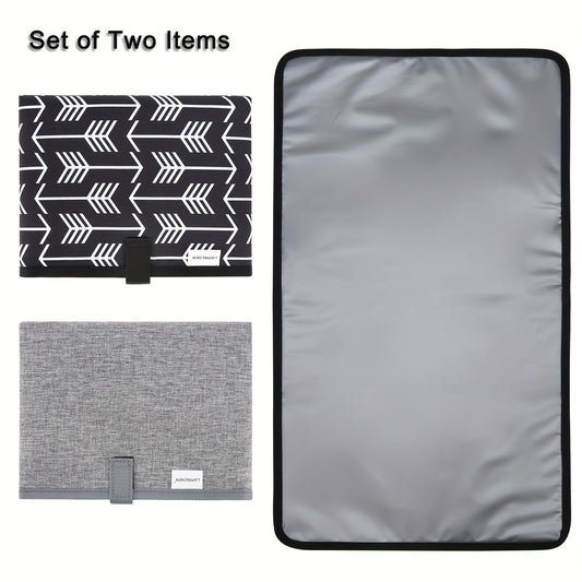 Waterproof Portable Baby Changing Pad Set - Boy & Girl