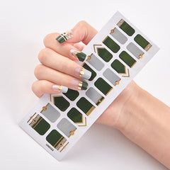 3D Self Adhesive Nail Polish Stickers Full Cover Manicure Stickers