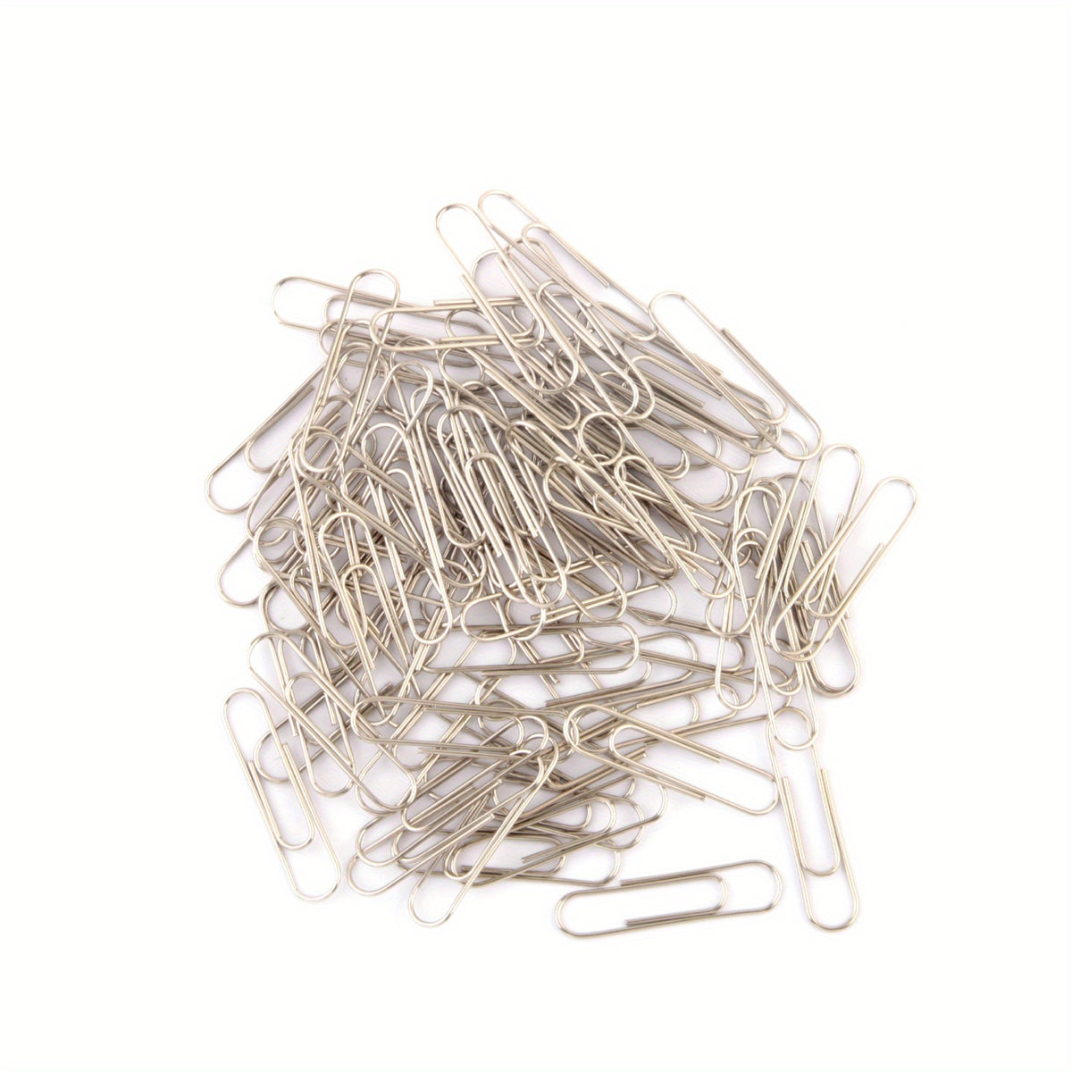 100 Counts 25mm Paper Clips for School & Office Supplies
