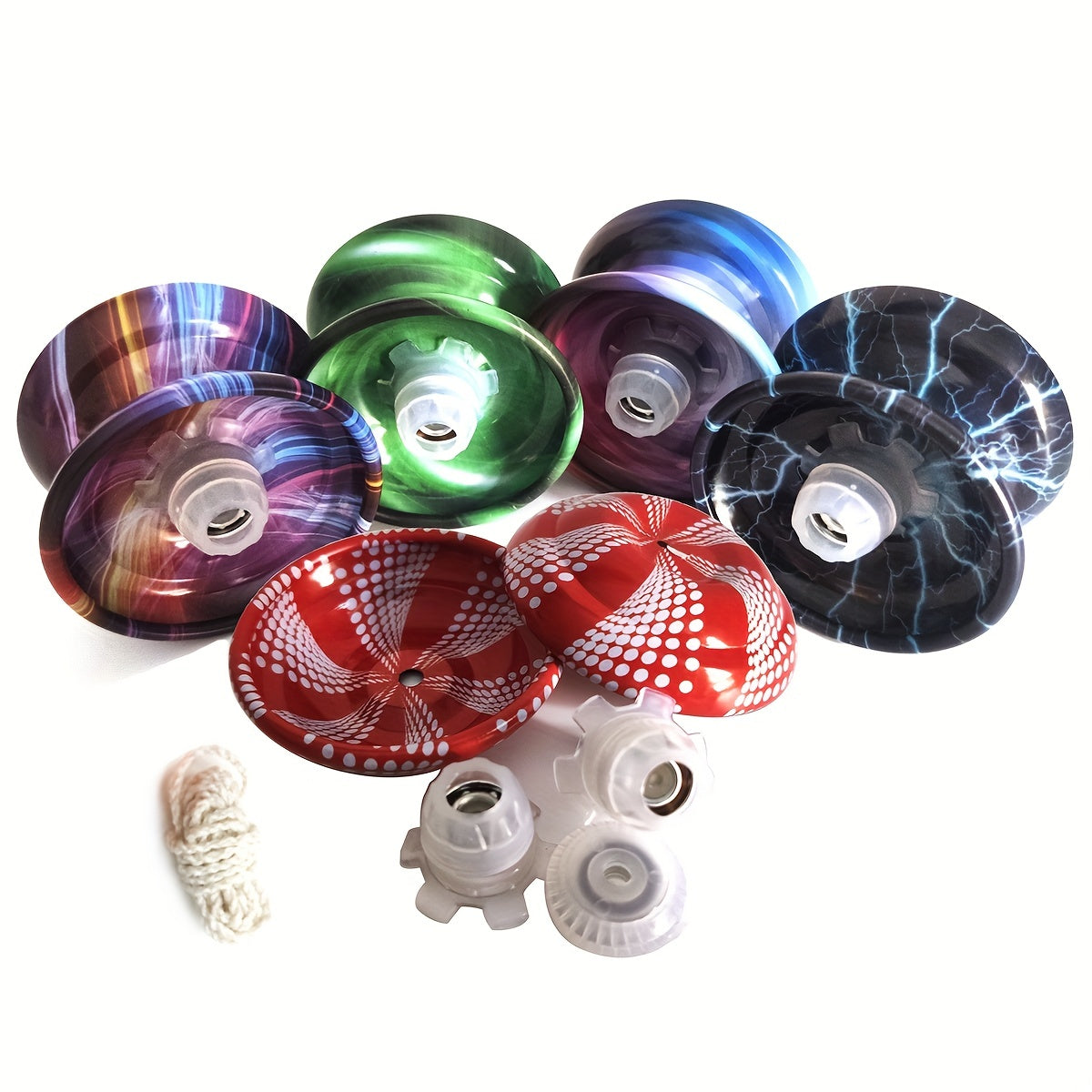 Metal Triple Bearing Yoyo Ball Upgraded Dazzling Speed