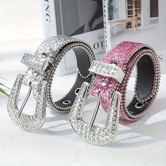 Luxury Kids Rhinestone Belt, Unisex