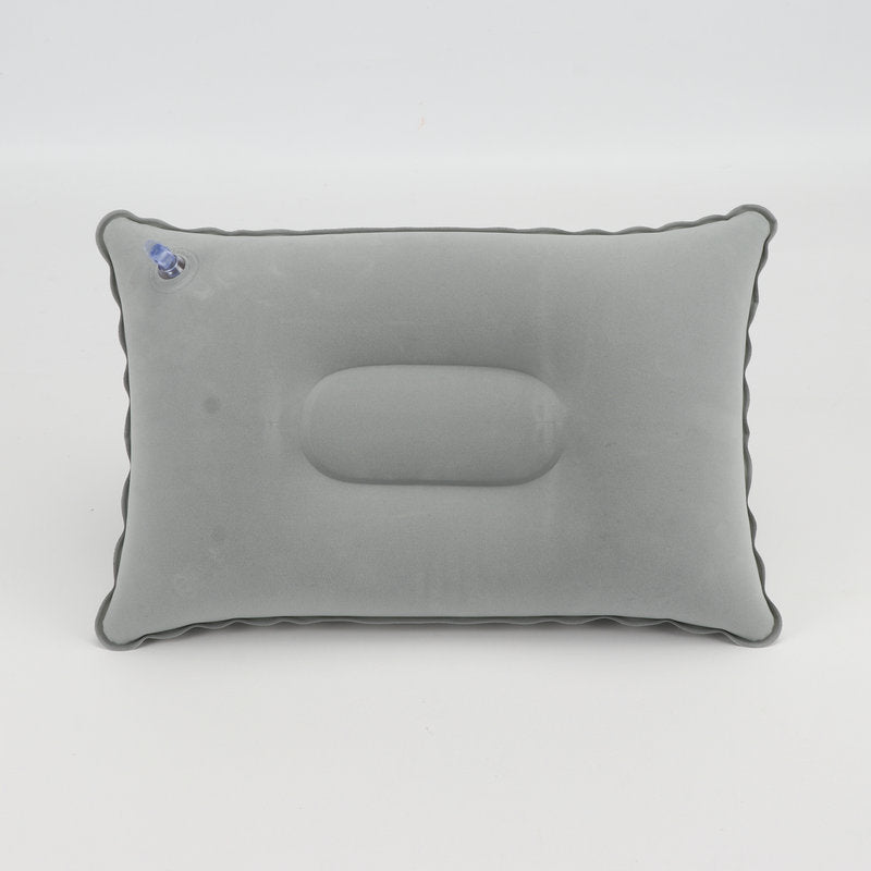 Portable Inflatable Pillow for Camping & Flocking