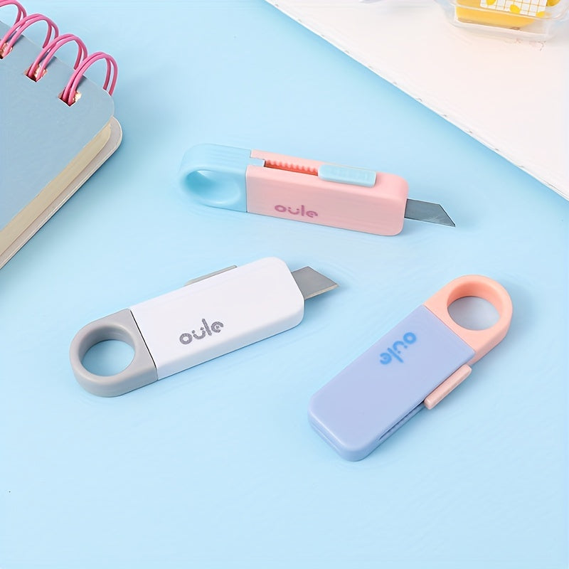 Macaron Mini Case Cutter Portable Quick Open Envelope Office