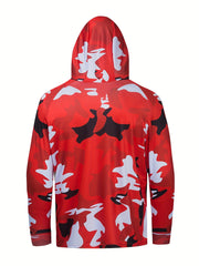 Men's Zipper Hoodie Anti UV Sunscreen Fishing Jacket