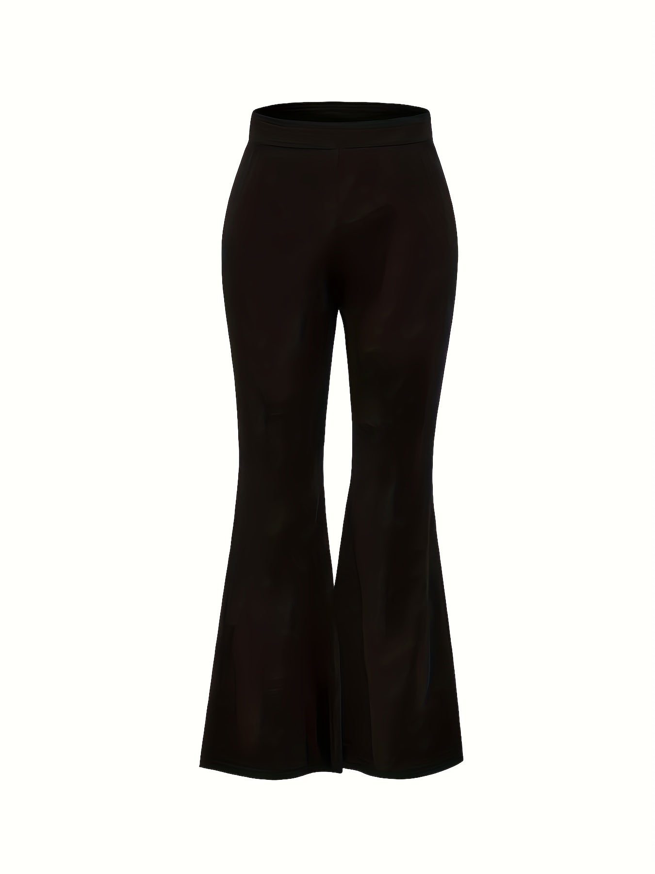  High Waist Flare Leg Pants