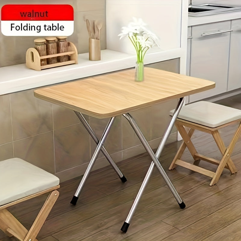 1pc Folding Table Dining Table Bedroom Dormitory Study Table