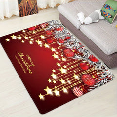 3D Christmas Floor Mats for Lobby Entrance Decoration