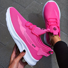 Women's Slip On Mesh Sneakers with Air Cushion Soft Sole