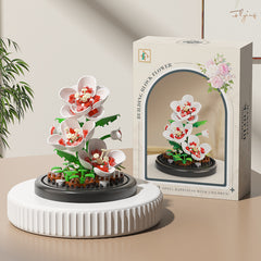 Building Blocks Flower Pot Plant Assembly Toy Decoration Gift