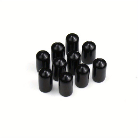 10pcs Billiard Cue Tip Cap Rubber Pool Tip Cover