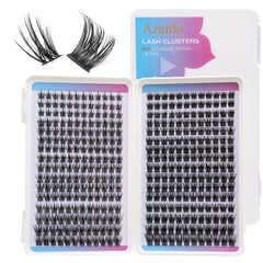 384pcs Lash Clusters DIY Extensions Natural C CurlING Wispy Lashes