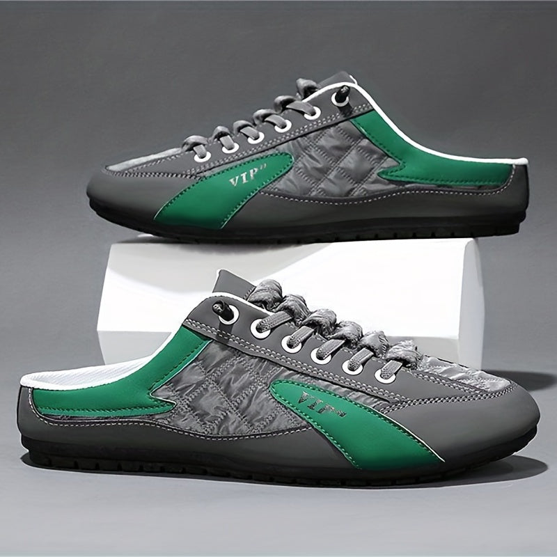 Men's Breathable Slip On Mules Lightweight Comfy Shoes