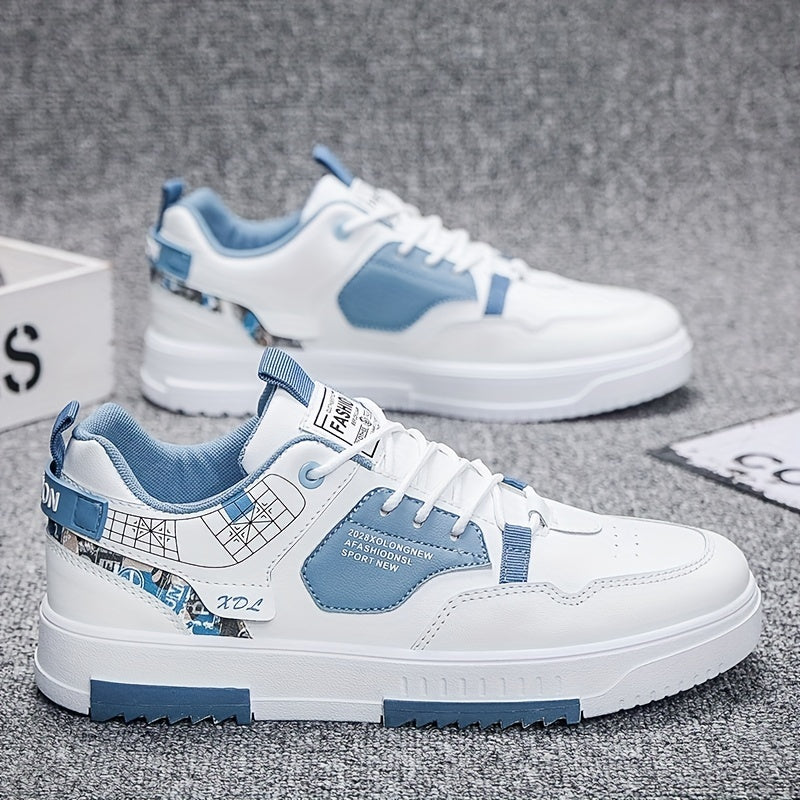 Men's Alphabets Skate Shoes Breathable Non Slip Sneakers