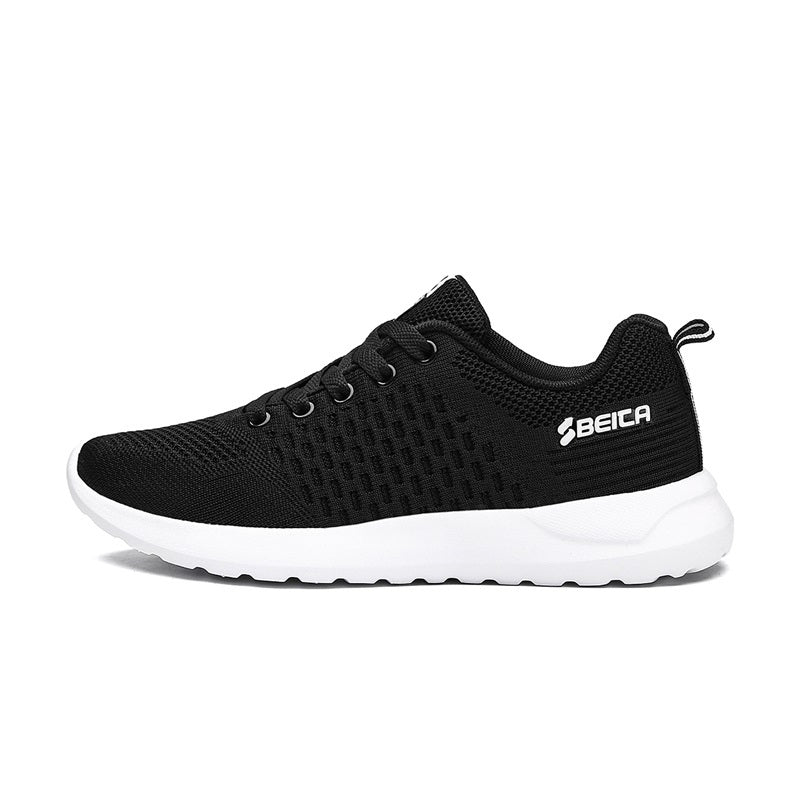Women's Athletic Running Shoes Lace Up Breathable Mesh Sneakers