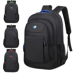 Large Capacity Laptop Backpack Durable Nylon School Travel Bag