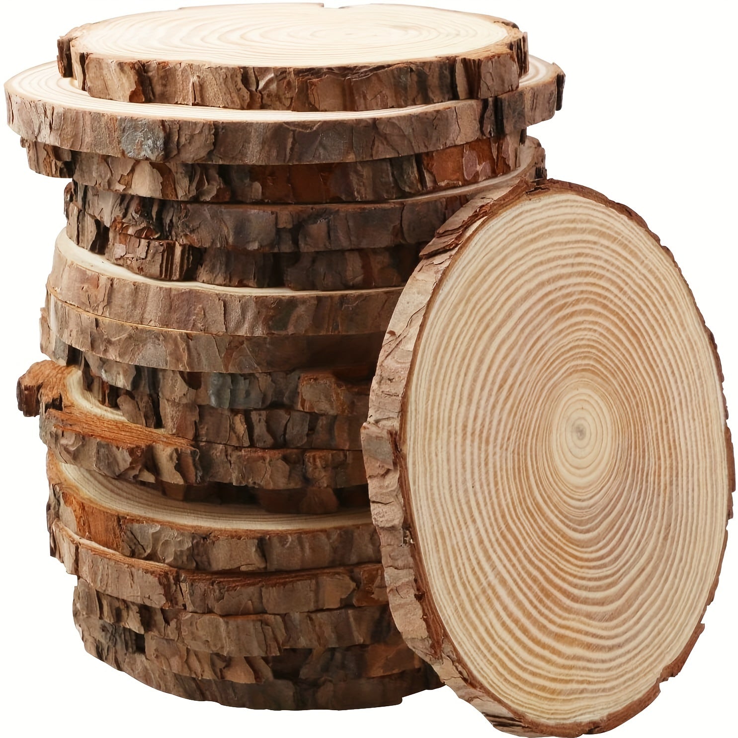 12 95 13 97 Cm Natural Wooden Slices for Halloween Decorations