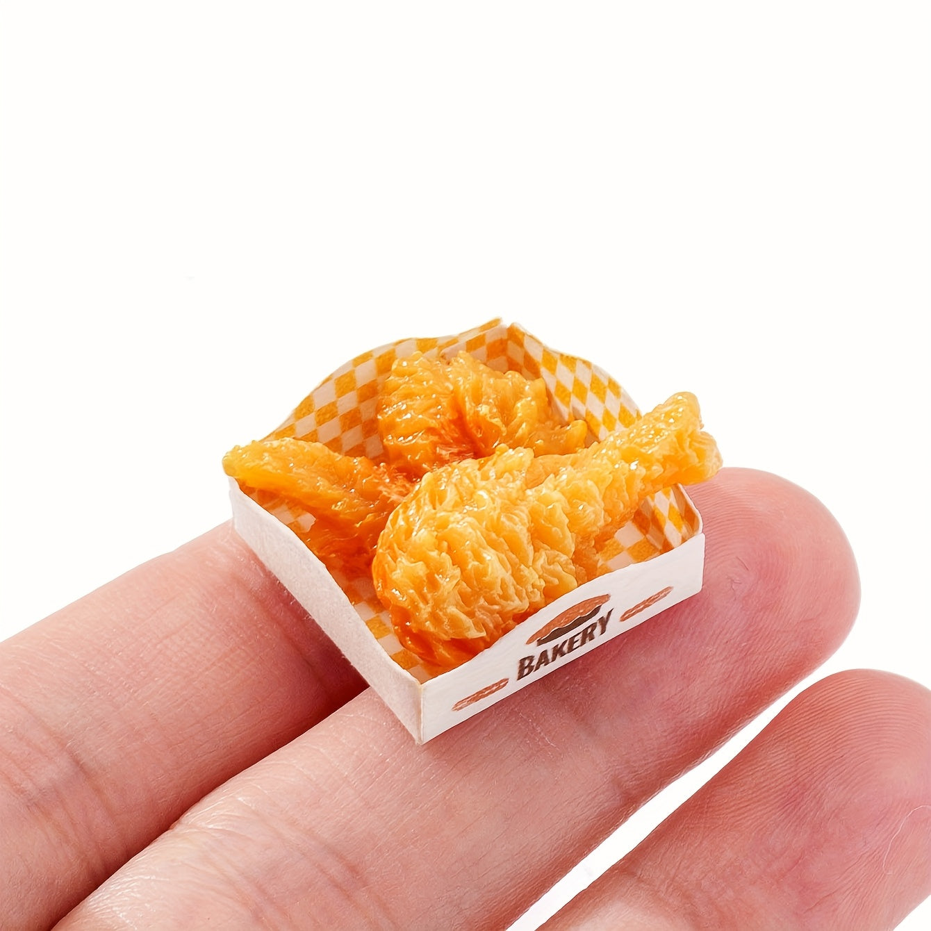 Mini Dollhouse Food Set - Fried Chicken Nuggets, Legs & Wings