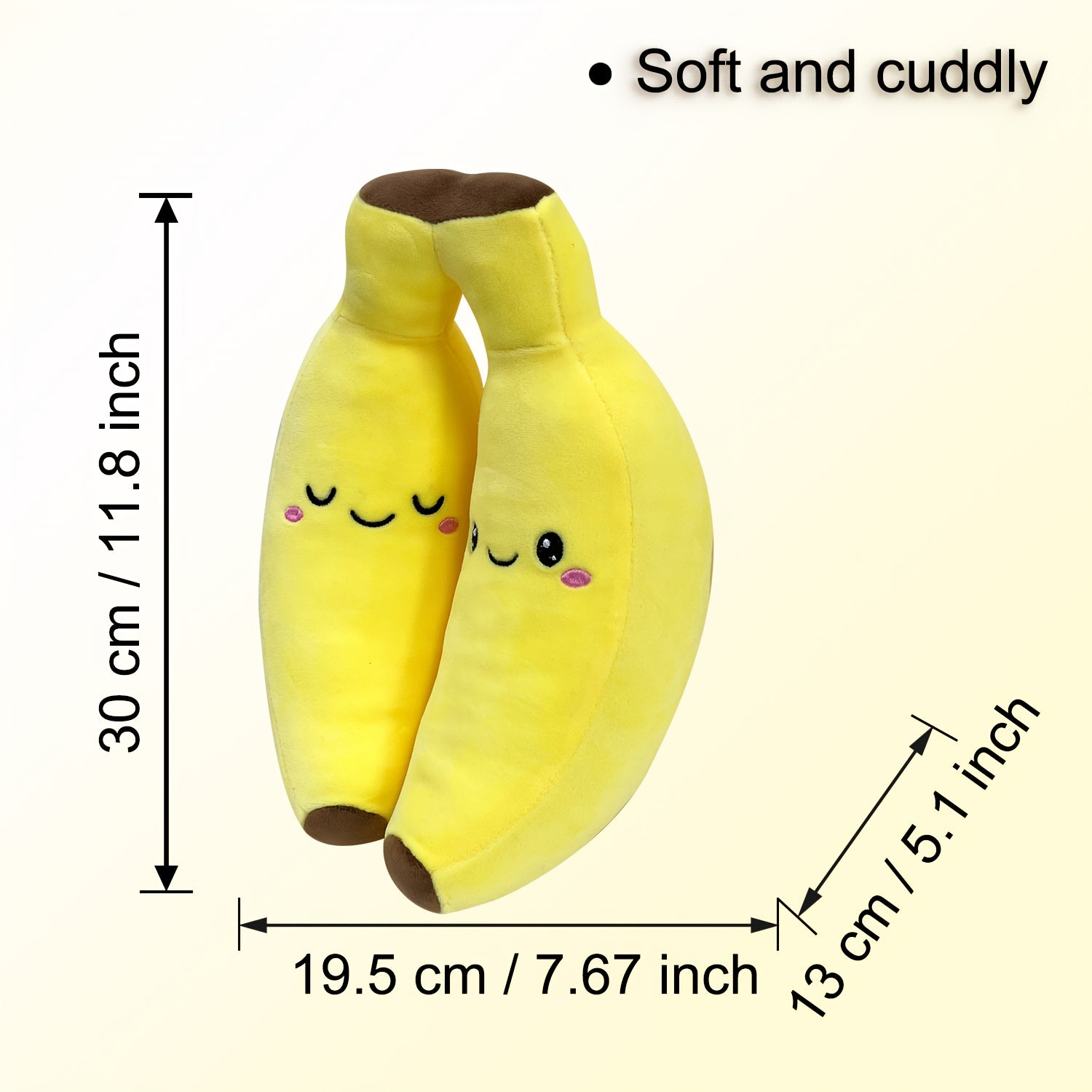 Colorful Fruit Plush Set - Easter Basket Fillers Home Decor