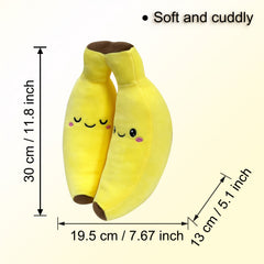 Colorful Fruit Plush Set - Easter Basket Fillers Home Decor