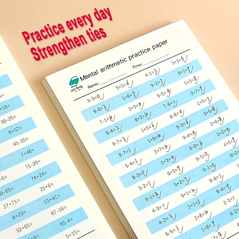 Mental Arithmetic Practice Papers English Version 160 Pages