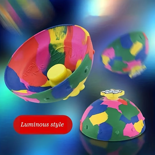 1pc Bounce Bowls Fidget Toys Camouflage Bouncing Bowls Jumping Fidget Toys