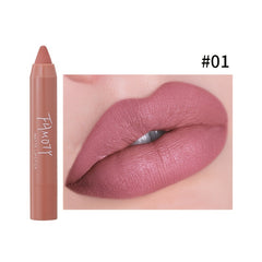 Dusty Rose Red Brown Matte Velvet Lipstick Moisturizing