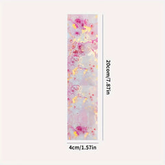 Marble Pattern Nail Foil Transfer Stickers - Nail Art Supplies