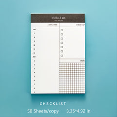 Business Planner Notepad 50 Sheets