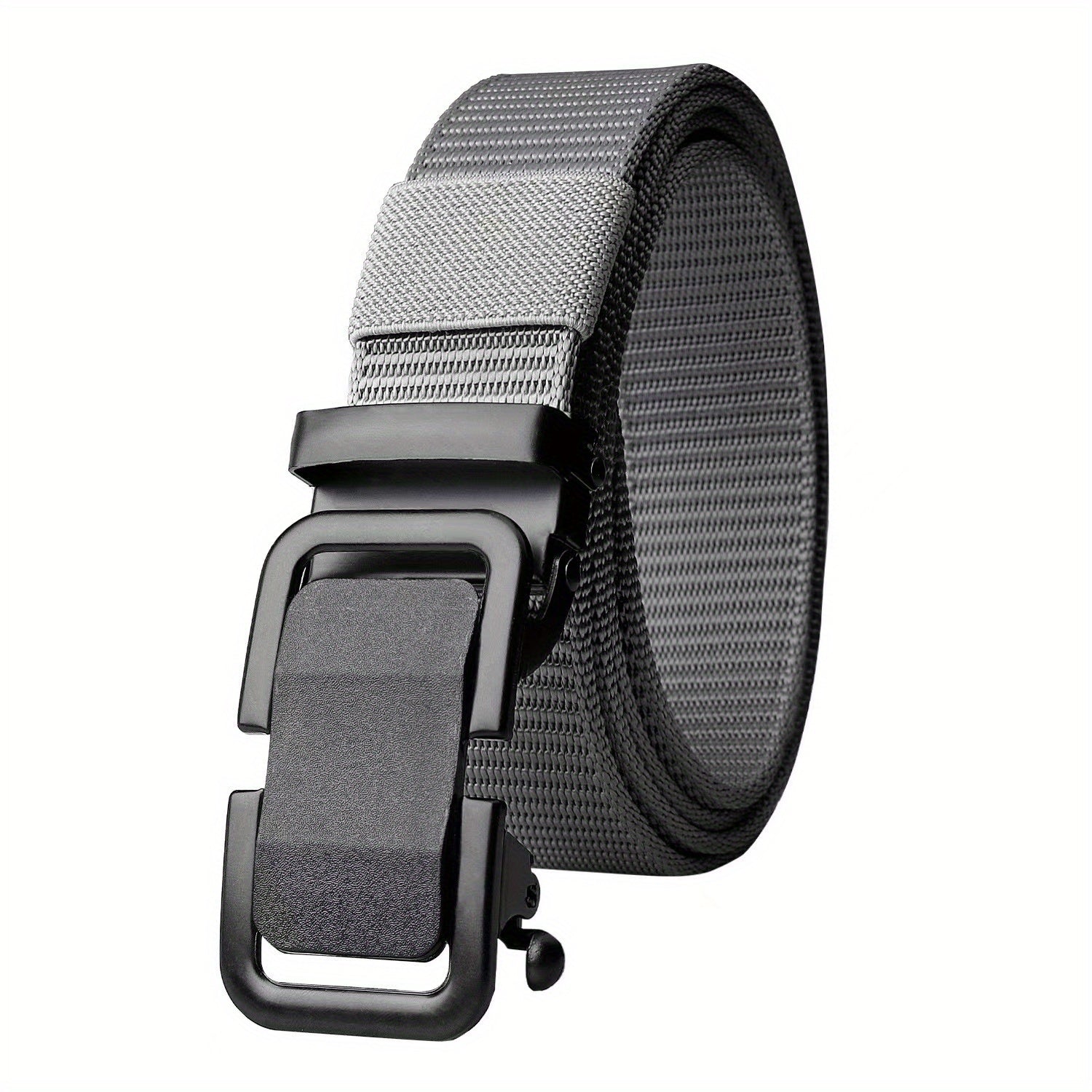 Metal Buckle Belt Unisex Nylon Canvas Casual Tactical Jeans Pants Belt