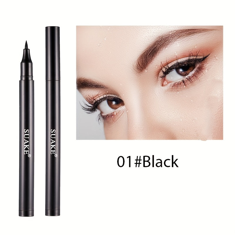 Matte Liquid Eyeliner Pen Waterproof Sweat Proof Smudge Proof Long Lasting