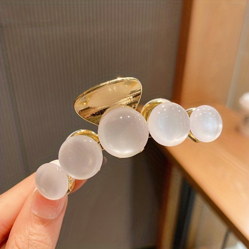 Opal Hair Claw Shark Claw Ponytail Holder Hair Accessories Jewelry