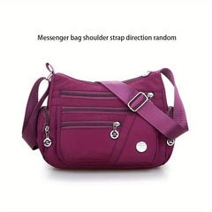 Women's Nylon Crossbody Bag Outdoor Travel Shoulder Bag