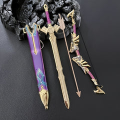 Anime Mini Bow Sword Set - Perfect Gift for Game Enthusiasts
