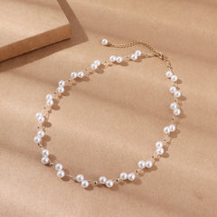 Vintage Pearl Necklace Stylish Necklace Women's Jewelry
