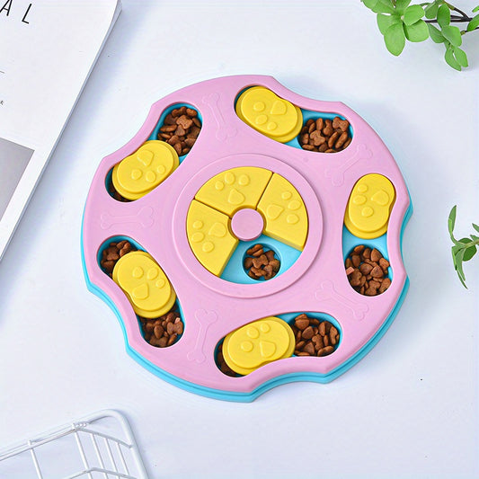 Interactive Dog Puzzle Toy for Mental Stimulation & Treat Dispensing