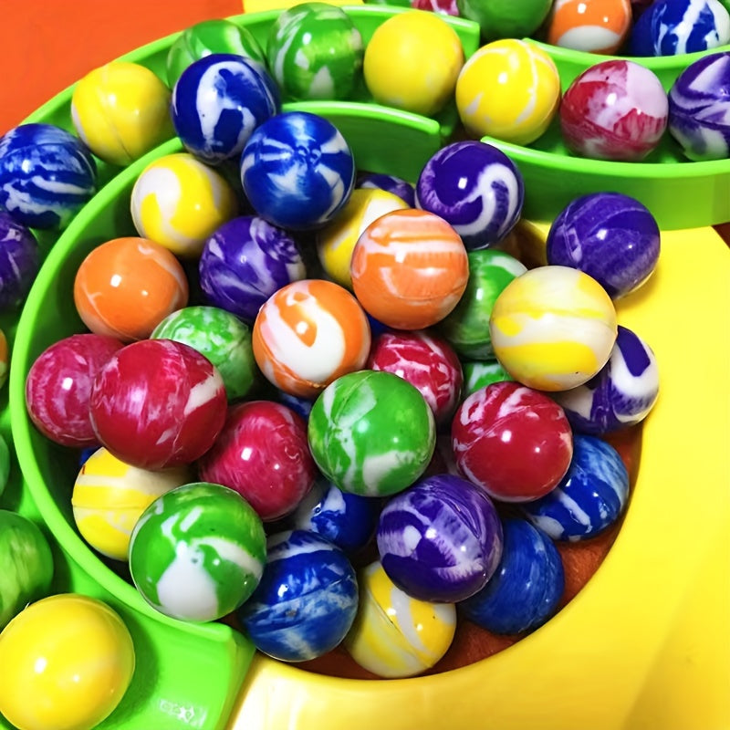 10pc Colorful Bouncy Balls Bulk Mixed Pattern for Party Favors
