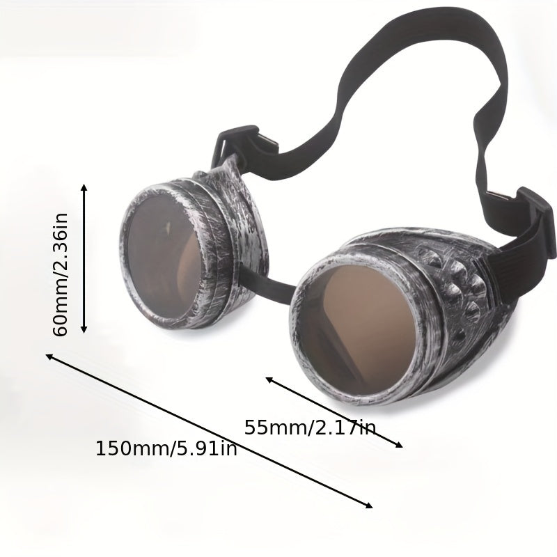 Steampunk Glasses Halloween Party Windproof Cycling Glasses