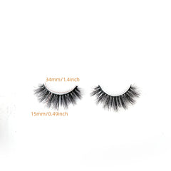 20 Pairs 3D Mixed Long/Short False Eyelashes Makeup Thick Fluffy Natural Look