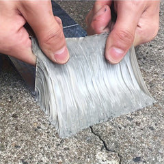 Waterproof Aluminum Foil Butyl Tape High Temp Resistant Sealing Self Adhesive