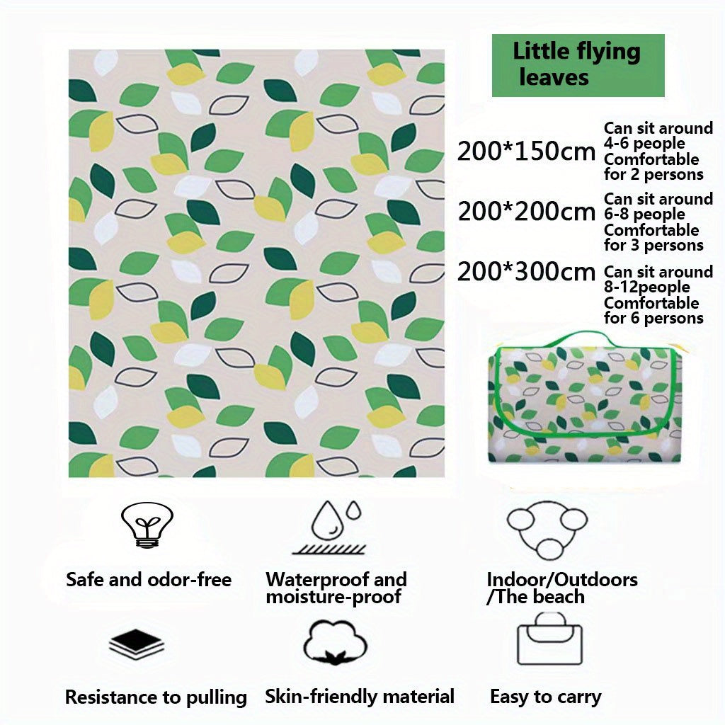 Portable Foldable Checkerboard Picnic Mat Large Outdoor Camping Mat