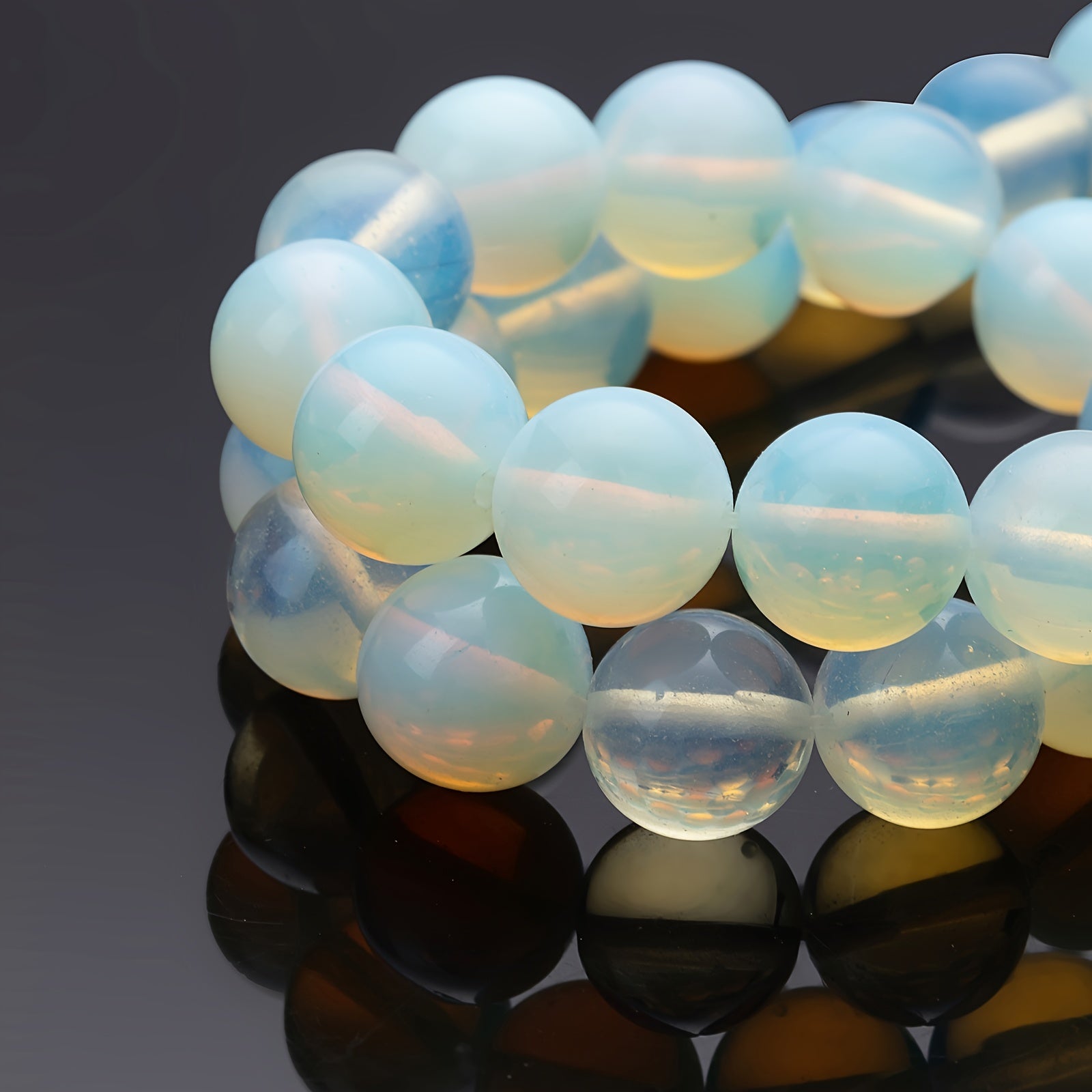 Natural Opal Gemstones Loose Beads For Jewelry Making