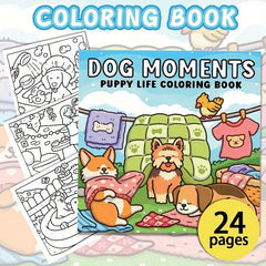 Healing Home Coloring Book for Adults - Cozy Patterns and Hand Painted Artwork