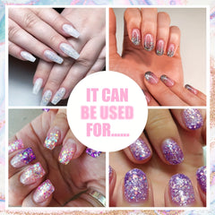 Glitter Powder & Gel for Face, Body, Hair - DIY Rave, Halloween, Slime