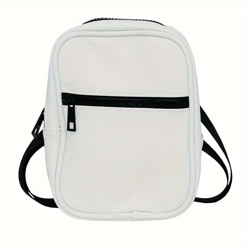 Solid Small Ladies Shoulder Bag with Adjustable Strap for Travel and Work