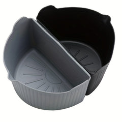 2 in 1 Slow Cooker Divider Liner - Reusable Silicone Leak proof Liner