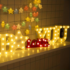 LED Light Up Numbers 0-9 for Festive Home Decor