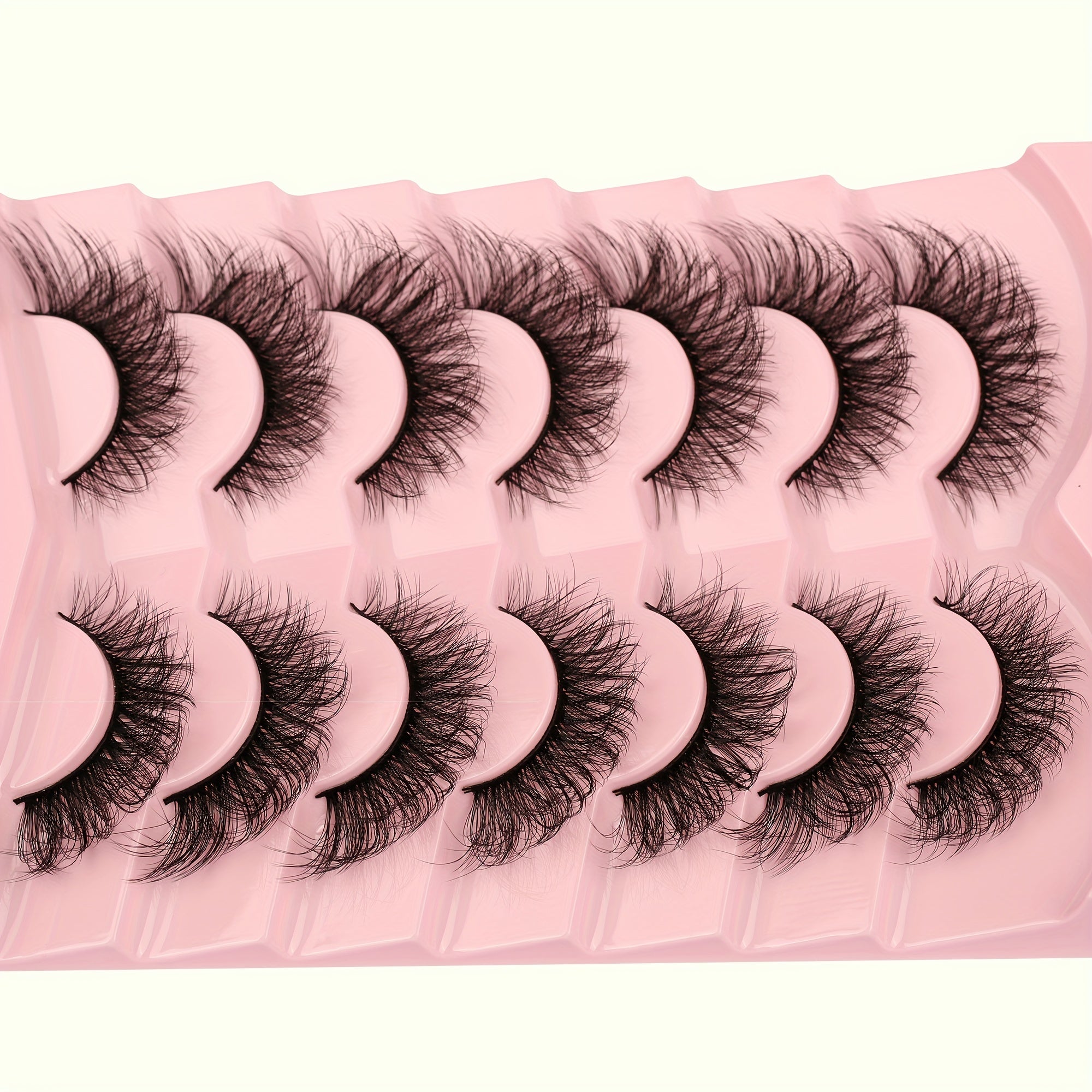 Fox Eye 3D False Eyelashes Natural Look Dramatic Volume