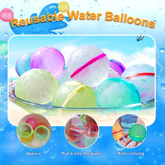 6pcs Magnetic Silicone Water Ball Packet