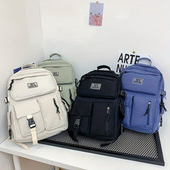 Preppy Schoolbag Laptop Backpack Rucksack
